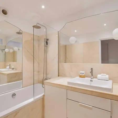 Modern 1bdr 2p Flat With A Balcony - Menilmontant Apartmán Paříž